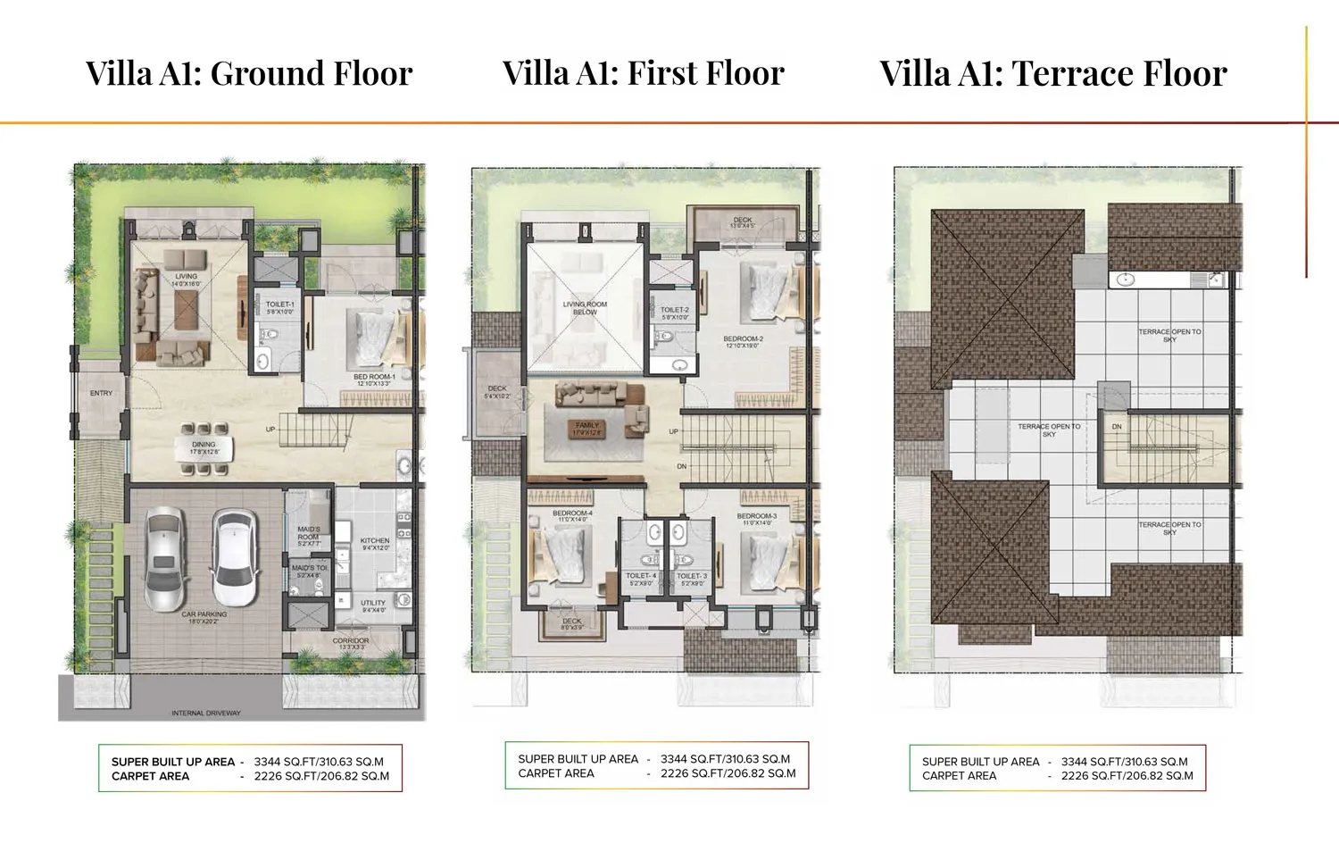 The Prestige City Sarjapur Floor Plan